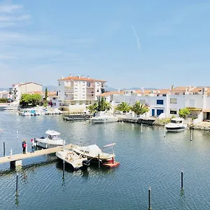 Port Emporda 28 - Apartamento En La Marina De - Vistas Al Canal - Barbacoa - Cerca Centro Y Playa Ampuriabrava